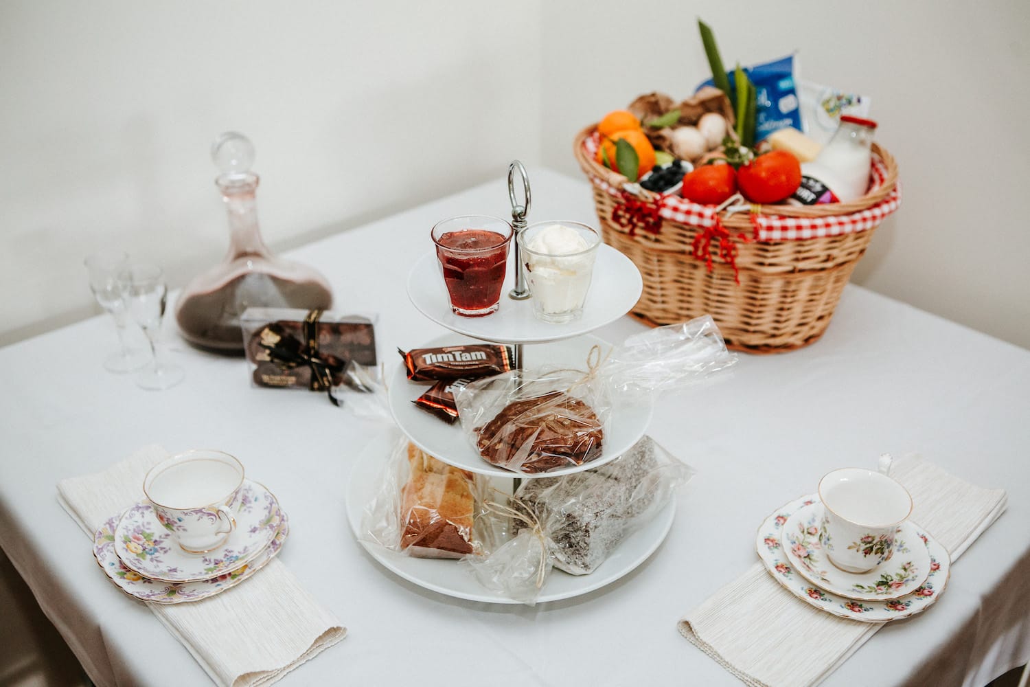 Accessible holiday cottages | afternoon tea